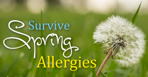 Spring Allergies Are Here…But You Don’t Have to Suffer!