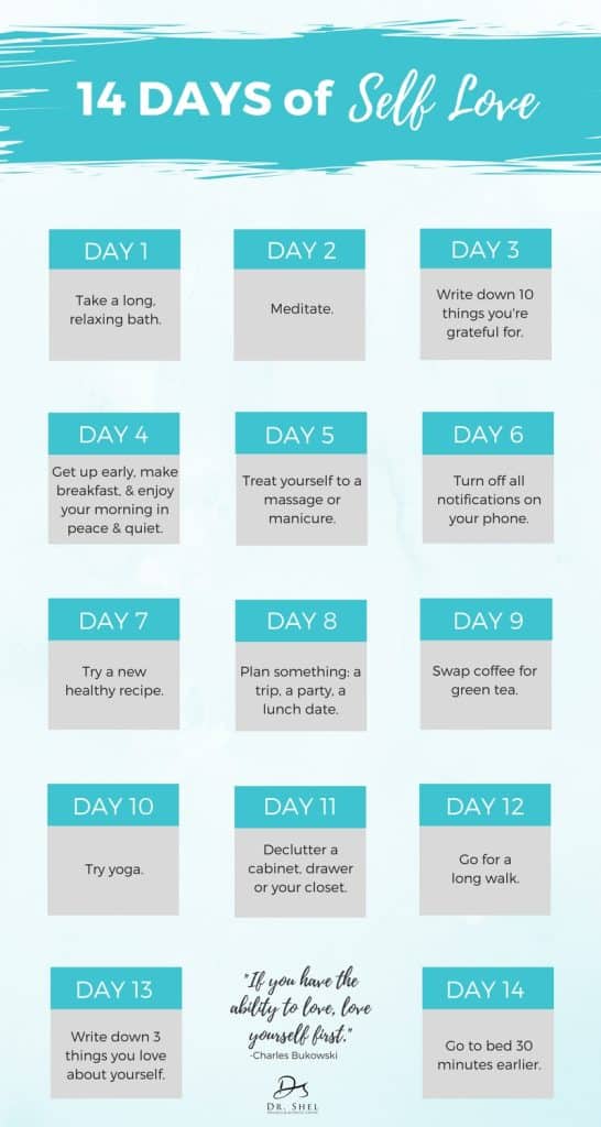 14 Days of Self Love - Dr. Shel Wellness & Aesthetic Center