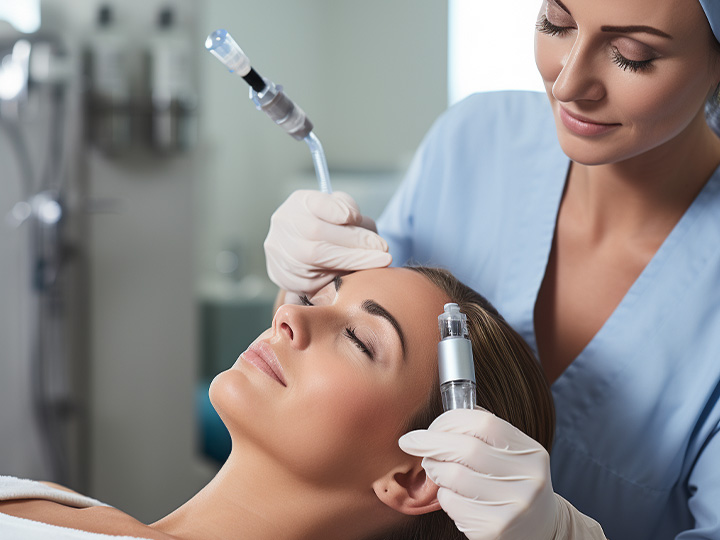 Exosomes Microneedling